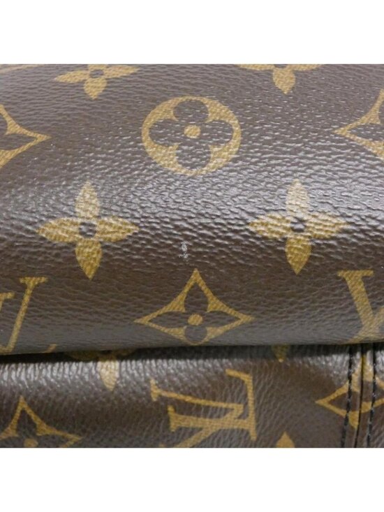 Louis Vuitton Monogram Macassar Discovery Backpack Brown Marron